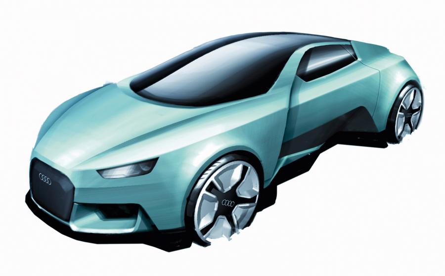 Эскиз Audi Intelligent Emotion Project 2009 года  (фото 9 из 18)